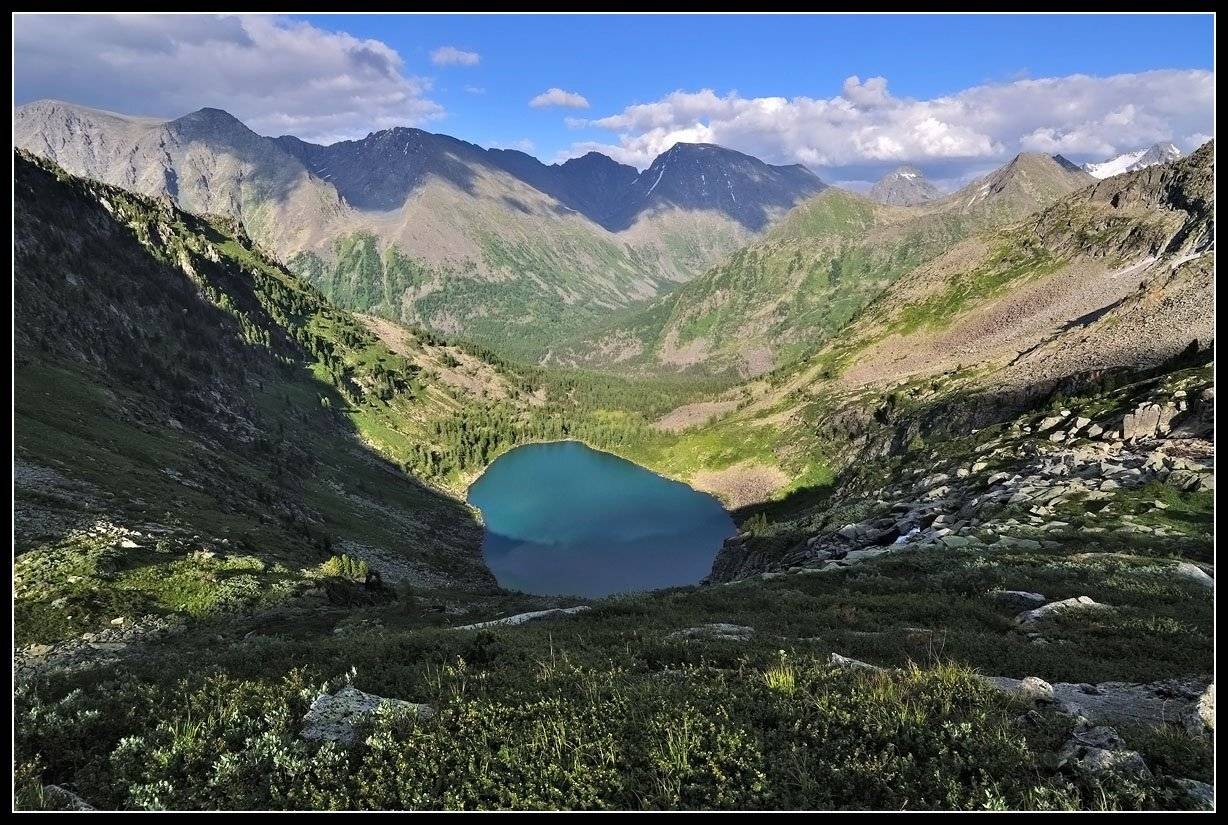 алтай, катунский хр. оз. под пер. детский, АНАТОЛИЙ ДОВЫДЕНКО