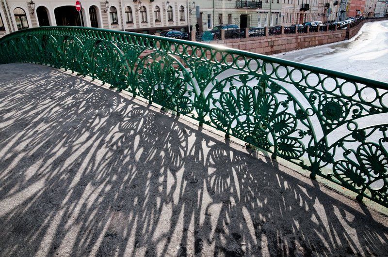 певческий, мост, река, мойка Весеннее кружево фото превью