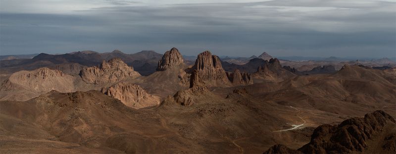сахара, ассекрем Ассекрем. Вечер. фото превью