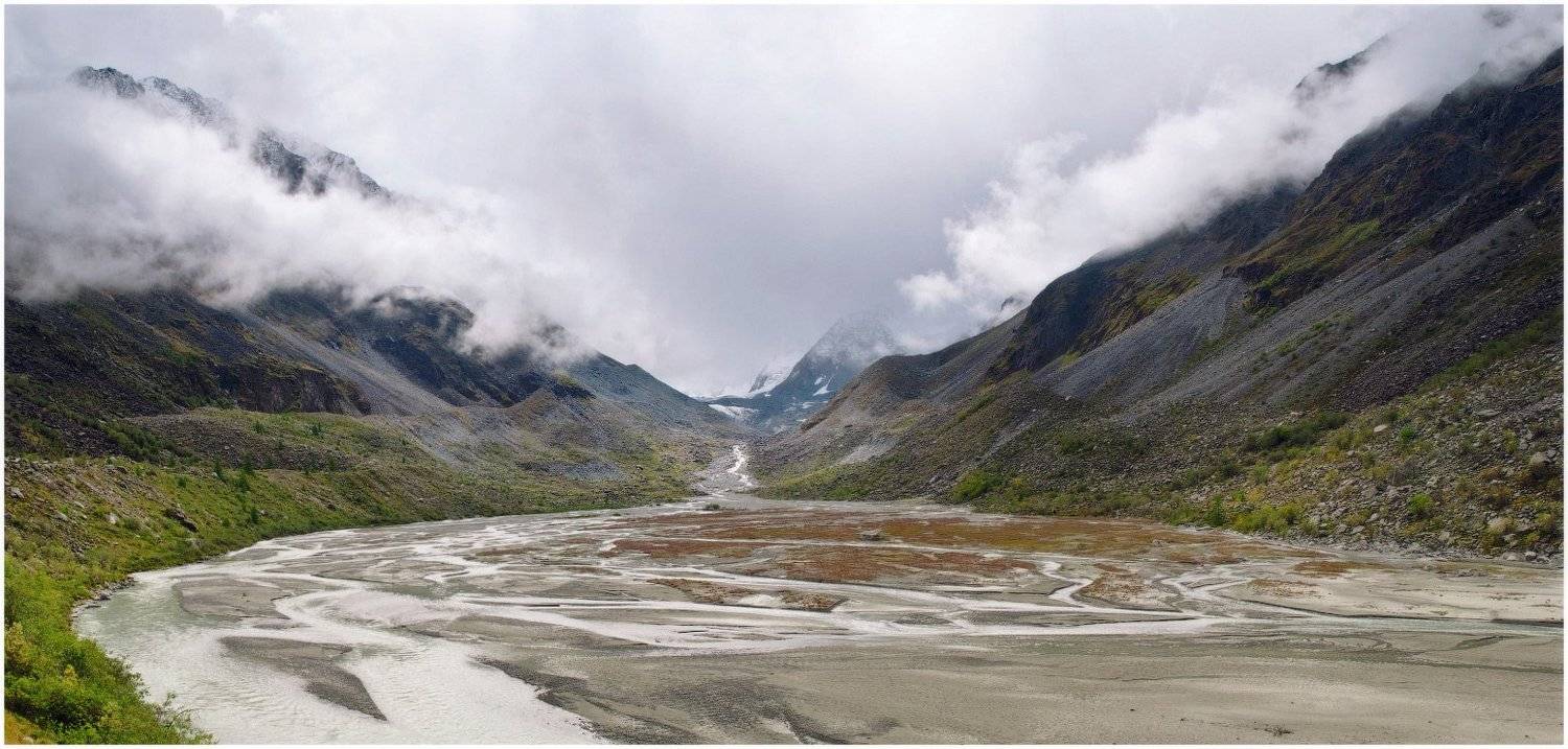 алтай, аккем, река, ледник, Dmitry Pozharsky