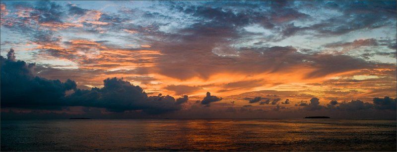 крышу_сносит Закат в океане фото превью