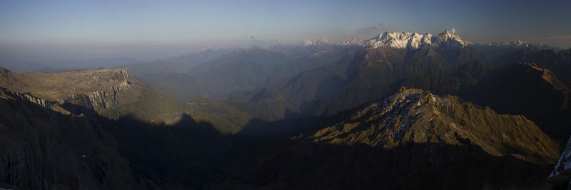 горы, кавказ, лаго-наки  оштен ЗА ПАРУ ЧАСОВ ДО ЗАКАТА фото превью