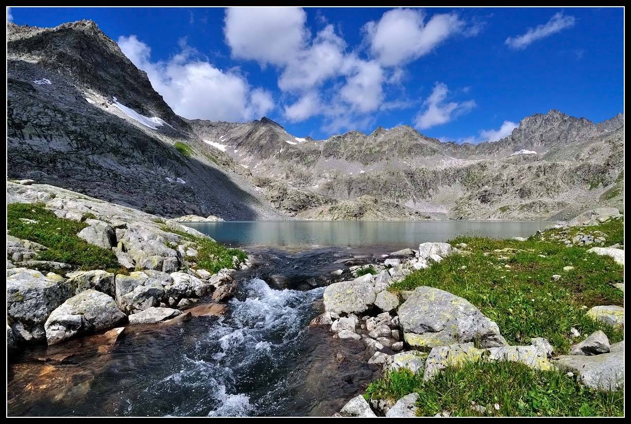 алтай, катунский заповедник, оз.изумрудное, АНАТОЛИЙ ДОВЫДЕНКО