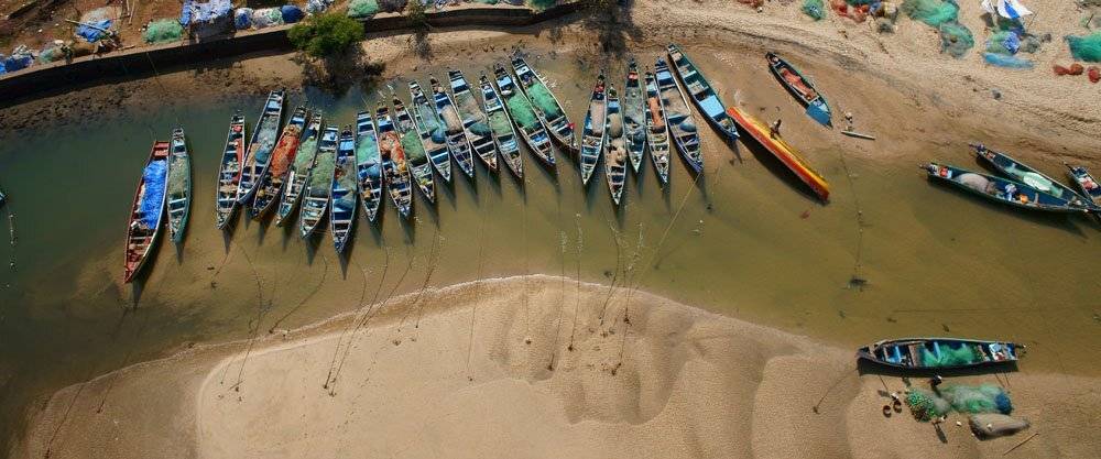 индия, гоа, река бага, лодки, аэро, Борис Резванцев