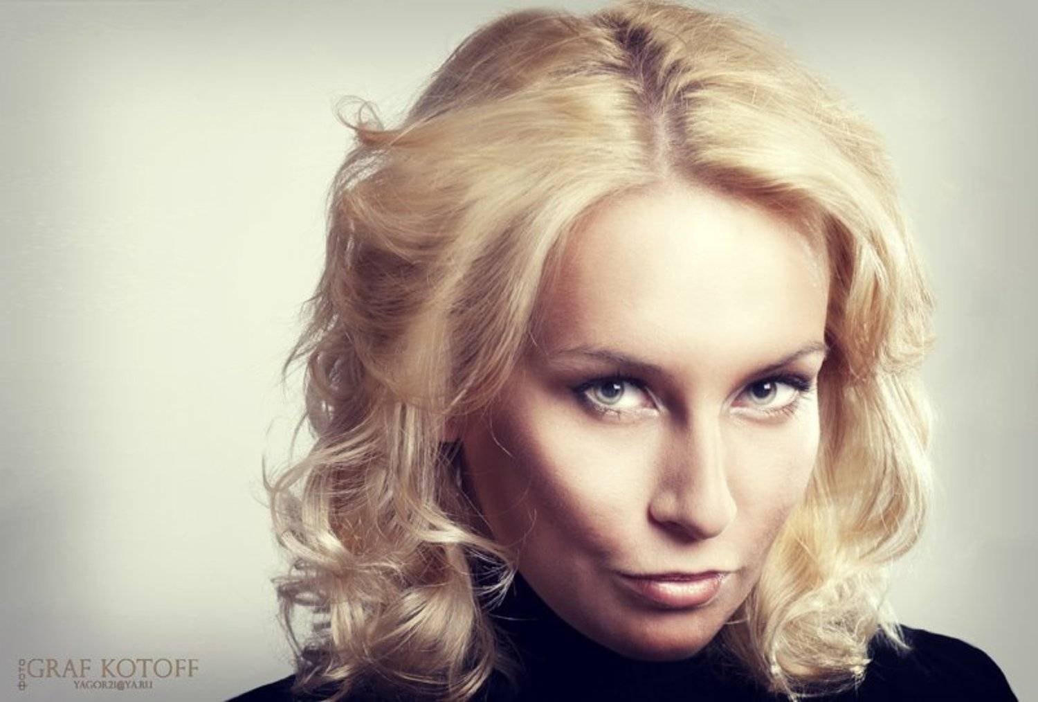 лицо, глаза, волосы, блондинка, образ, взгляд, Yagor