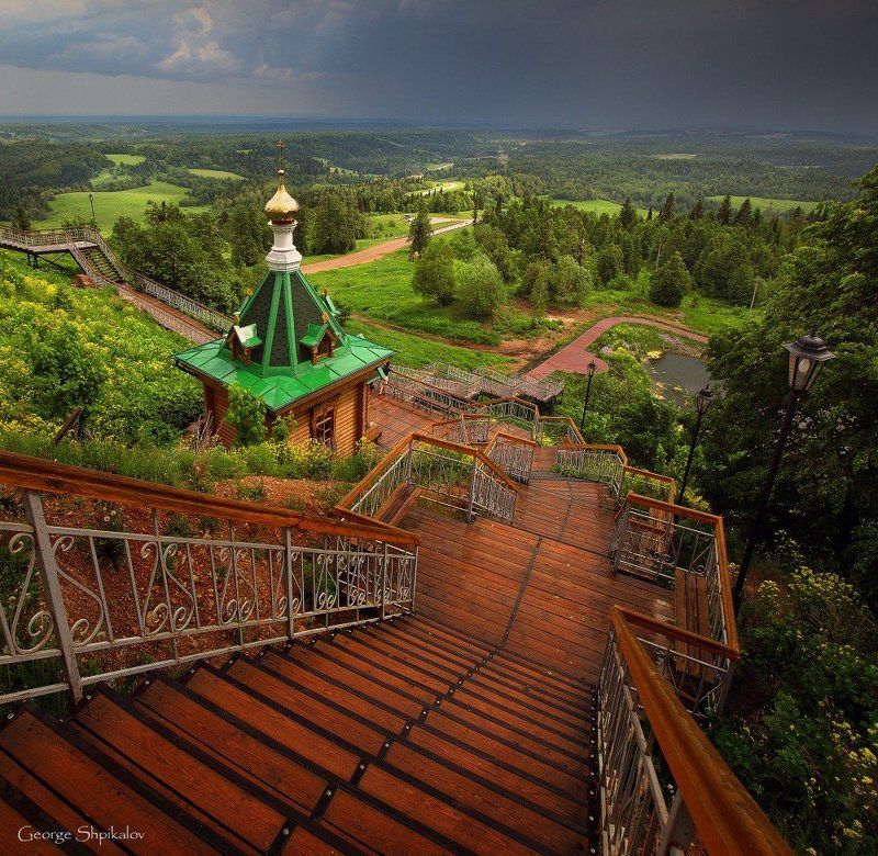 пермский край, белогорский монастырь Пермские дали фото превью