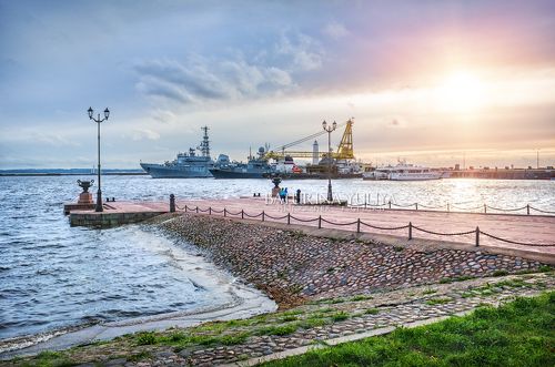 Причал Кронштадта