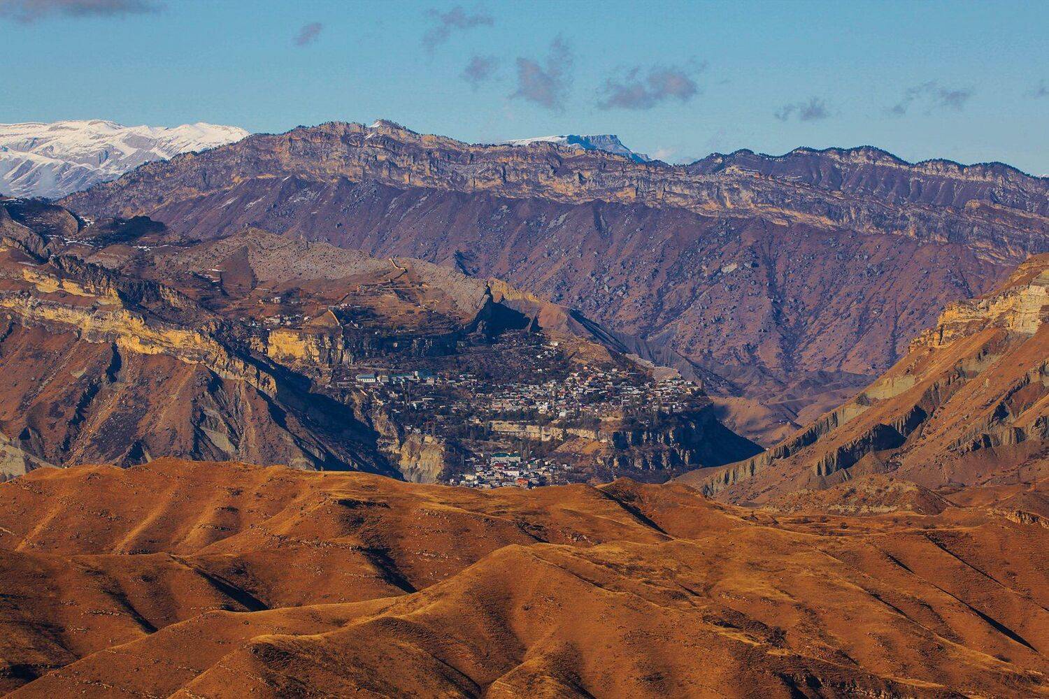 гуниб,горы,гунибский район,осень,пейзаж,снег,вершины., Marat Magov