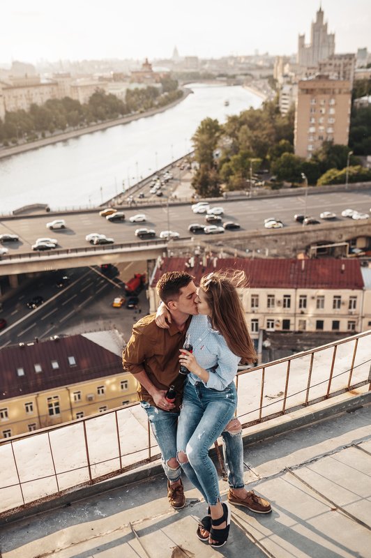 москва, крыша, таганка. закат, лавстори, лайфстайл, lovestory, lifestyle Roofs of Moscow фото превью