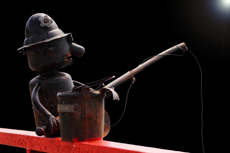 инсталляция, концепция, темнота, ночь, installation, concept, night, catcher, darkness, light Ночной ловец... фото превью