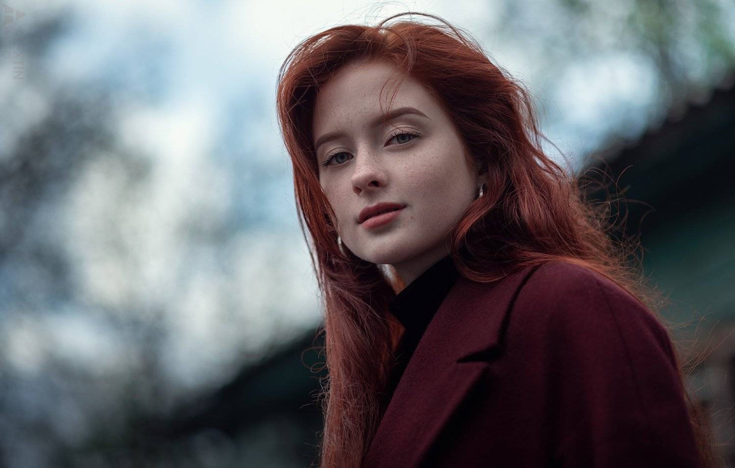 портрет, девушка, улица, Саня Тупикин