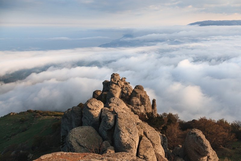 Крым, Демерджи, Чомачай Скалы Чомачай фото превью
