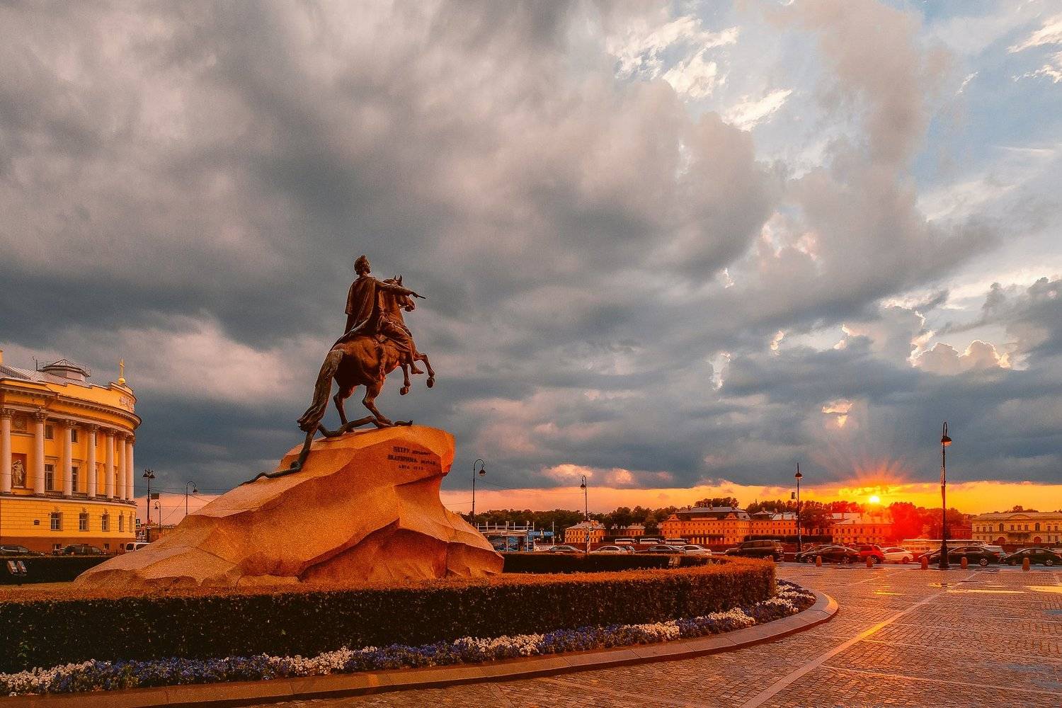 санкт петербург, питер, петербург, памятник, достопримечательность, закат, Анастасия Мазурева