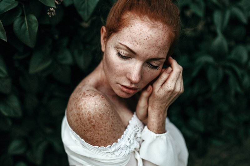 портрет, модель, арт, art, веснушки Оксана Бутовская фото превью