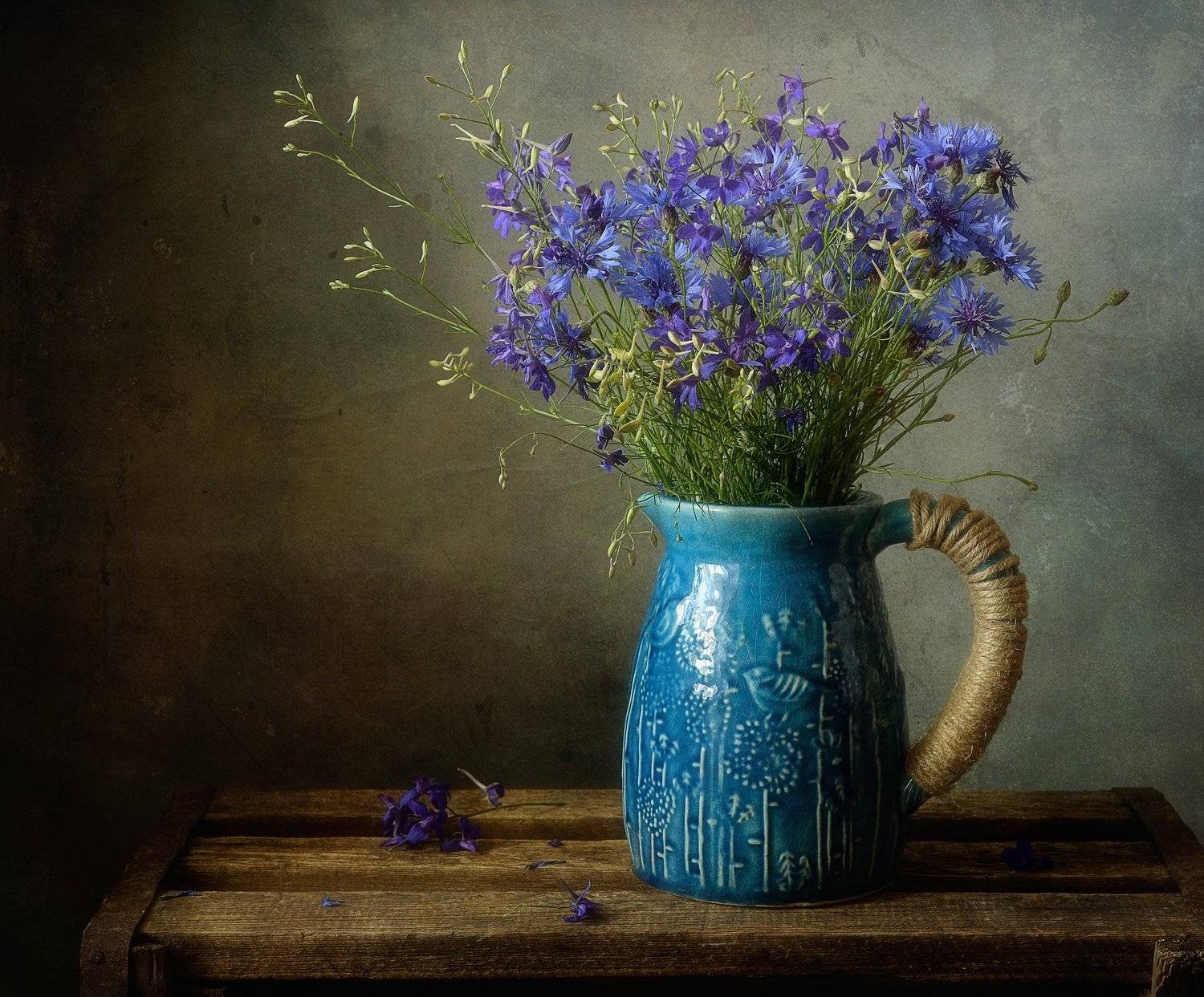 натюрморт,still life,васильки,сокирки,букет,цветы, Наталия К