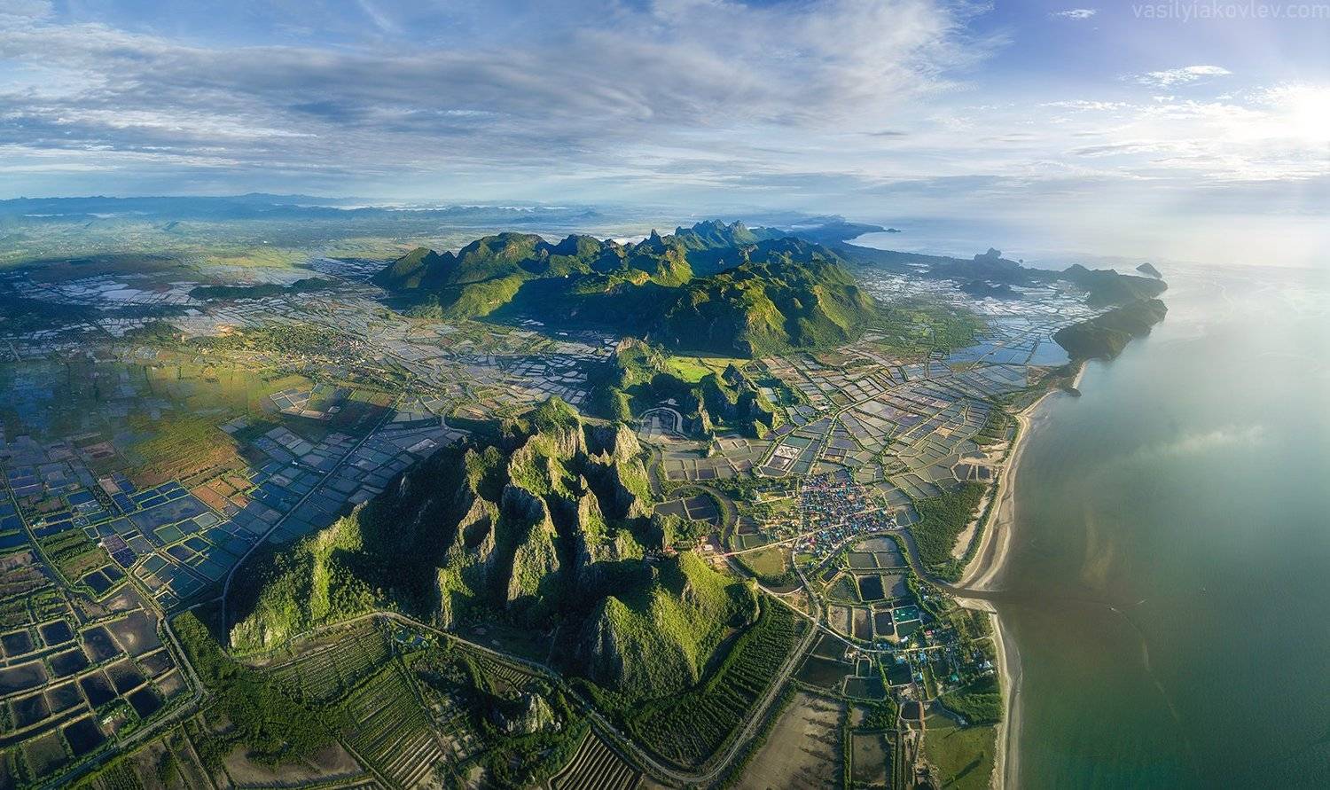 таиланд, квадрокоптер, дрон, бухта, море, Василий Яковлев