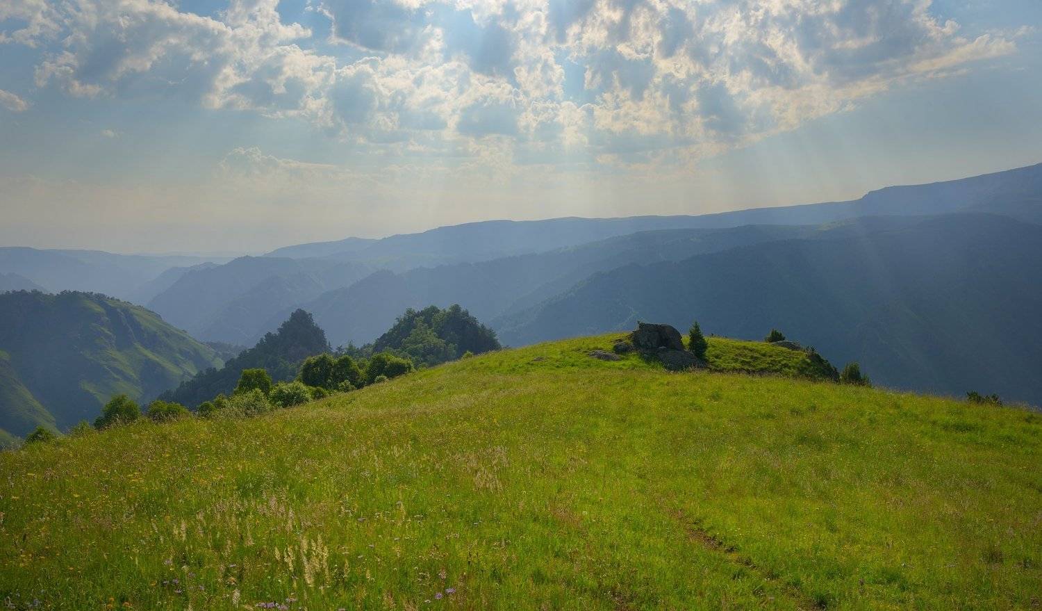 горы лето кавказ кбр, Александр Жарников