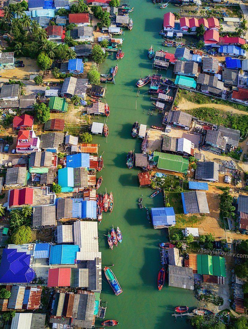 таиланд, квадрокоптер, дрон, бухта, море, Василий Яковлев