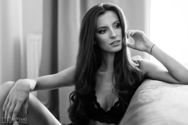 portrait women brunette lingerie sexy women by wpixel (More Than Beauty) фото превью