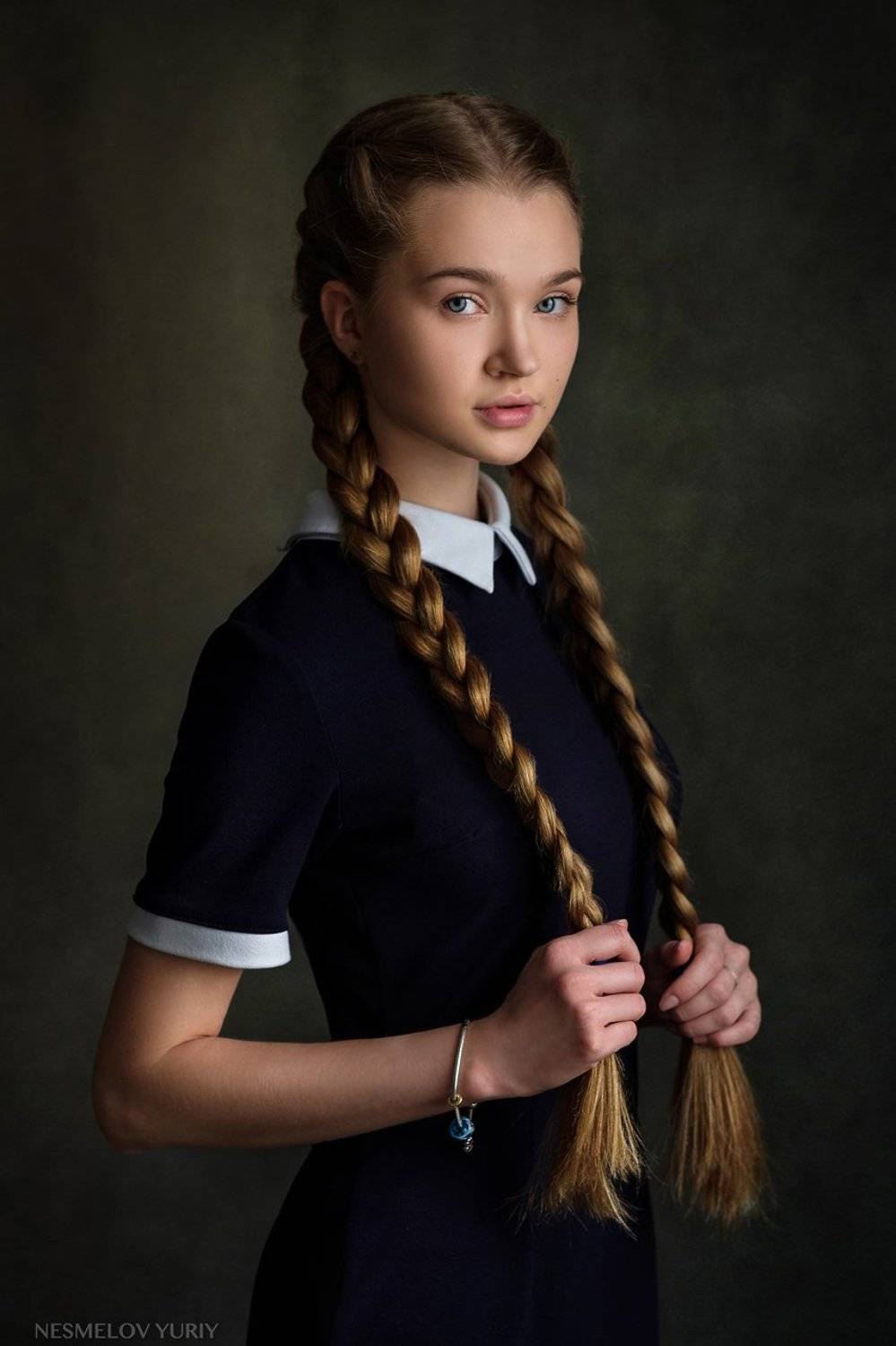 girl, portrait, art, девушка, портрет, Несмелов Юрий