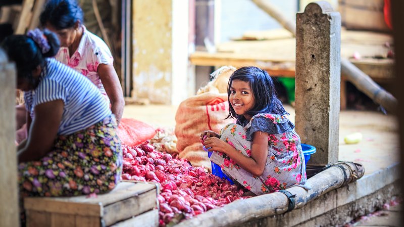 маленькая помощница, шри-ланка, матара. Помощница) фото превью