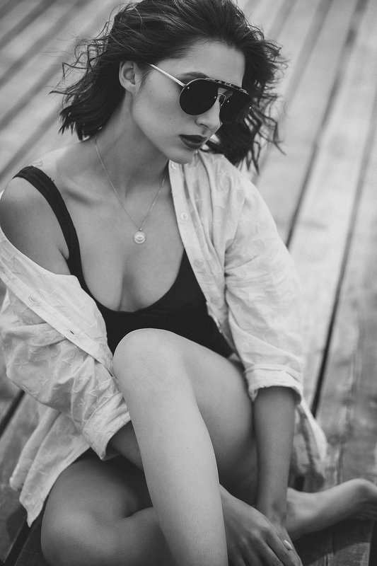 портрер, пляж, лето, summer, beach Холодный пляж фото превью