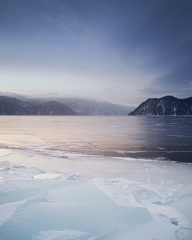 Алтай, Canon Зима на Телецком озере фото превью