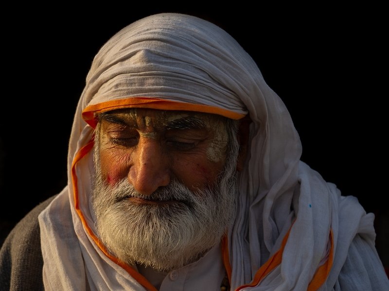 Portret z ulicy-Indie Delhi фото превью