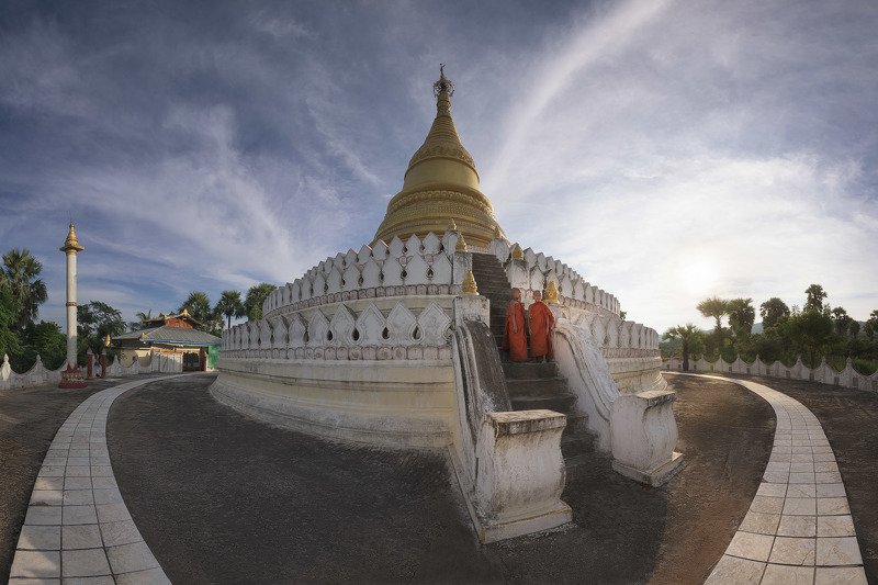 architecture, asia, asian, attraction, blue, buddha, buddhism, buddhist, building, burma, burmese, city, construction, culture, evening, famous, gold, historical, history, kun, landmark, landscape, mandalay, min, mingun, monks, myanmar, old, outdoor, pago The Novices фото превью
