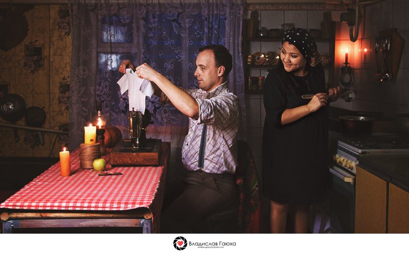 уют, семья, беременность, беременная, швея, свечи, старина Уют не купишь фото превью