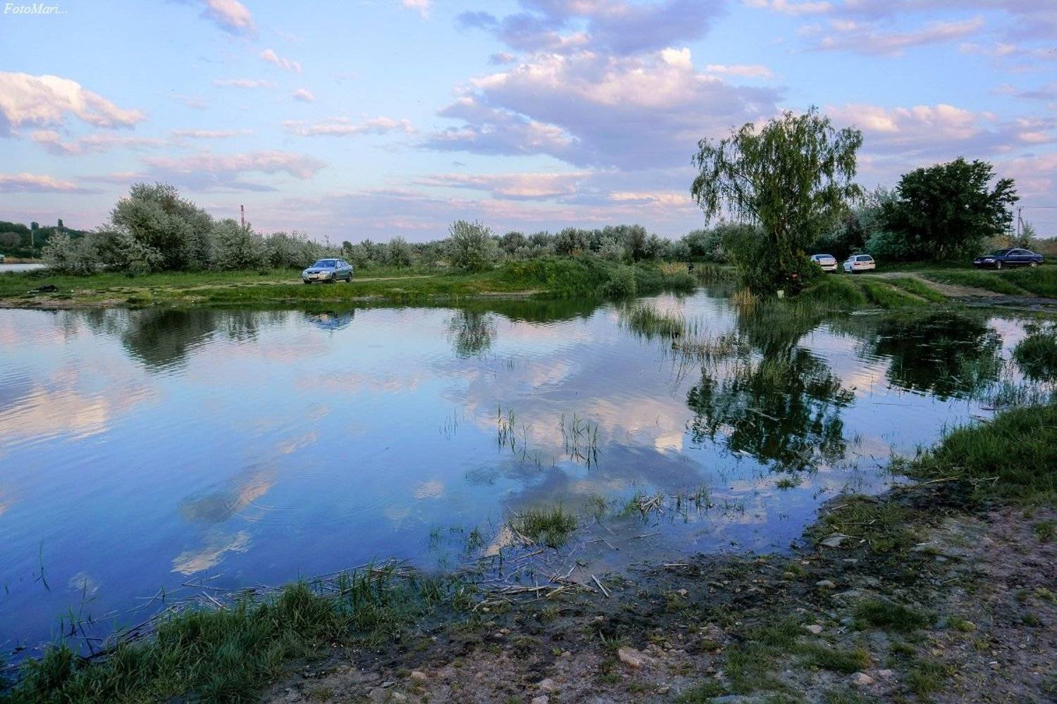 природа,небо,облака ,отражение,взгляд, Марина Соколова