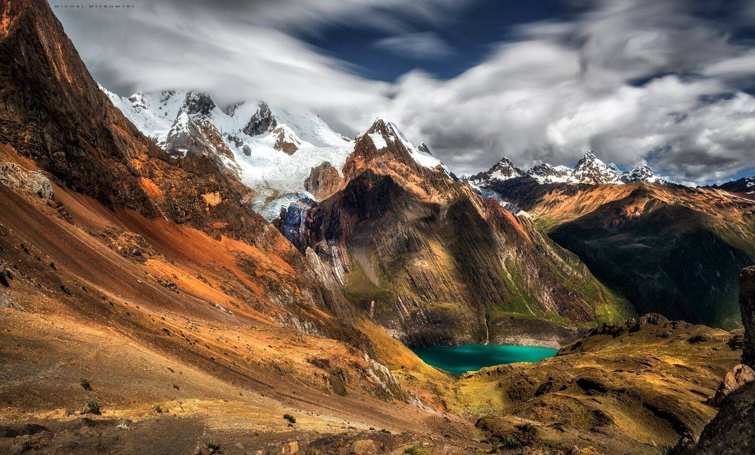 #peru, #mountains, #lake, #camping, #hiking, #peaks, #trekking, #laguna, #andes, #long__exposure, Michał Kuba Witkowski