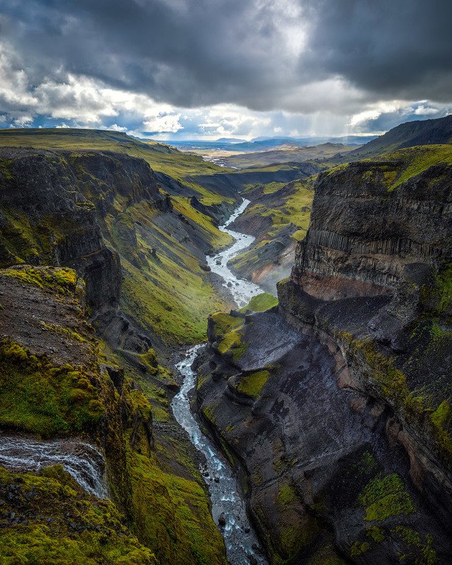 исландия, iceland, хайфосс, háifoss Секретный каньон. фото превью