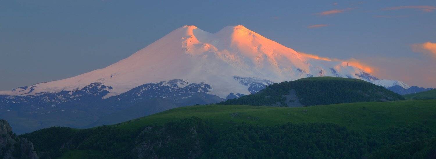горы лето кавказ эльбрус, Александр Жарников