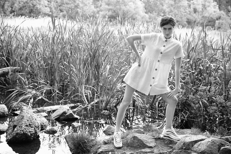 Light, Natural, Pose, Portrait, Fashion, Asen Andreev, Asen Andreev Photography, B&W, Monochrome ALYA фото превью