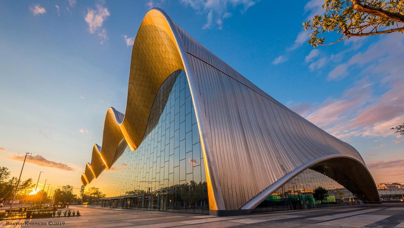 центр гимнастики ирины винер, винер-усманова, художественная гимнастика, москва, вечер, архитектура, Золотая лента фото превью