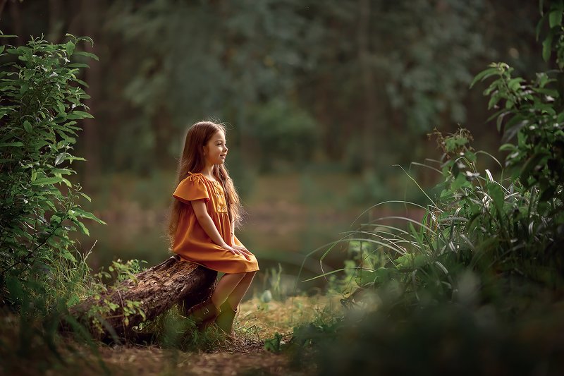 девочка природа *** фото превью