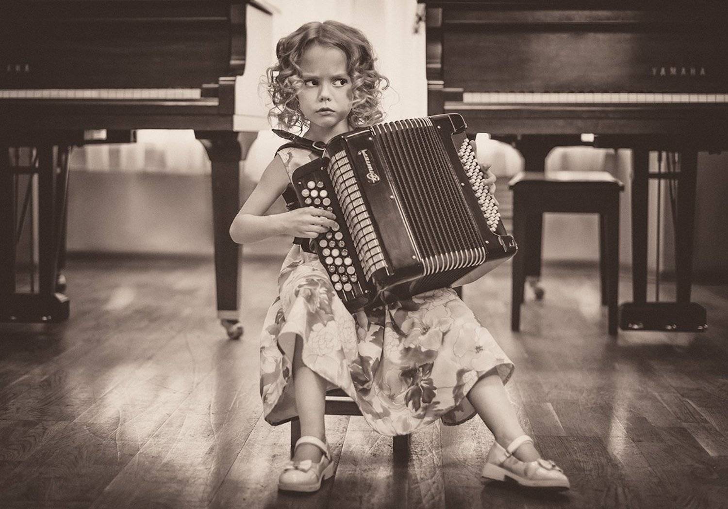 девочка баян музыка, Астахова Мария