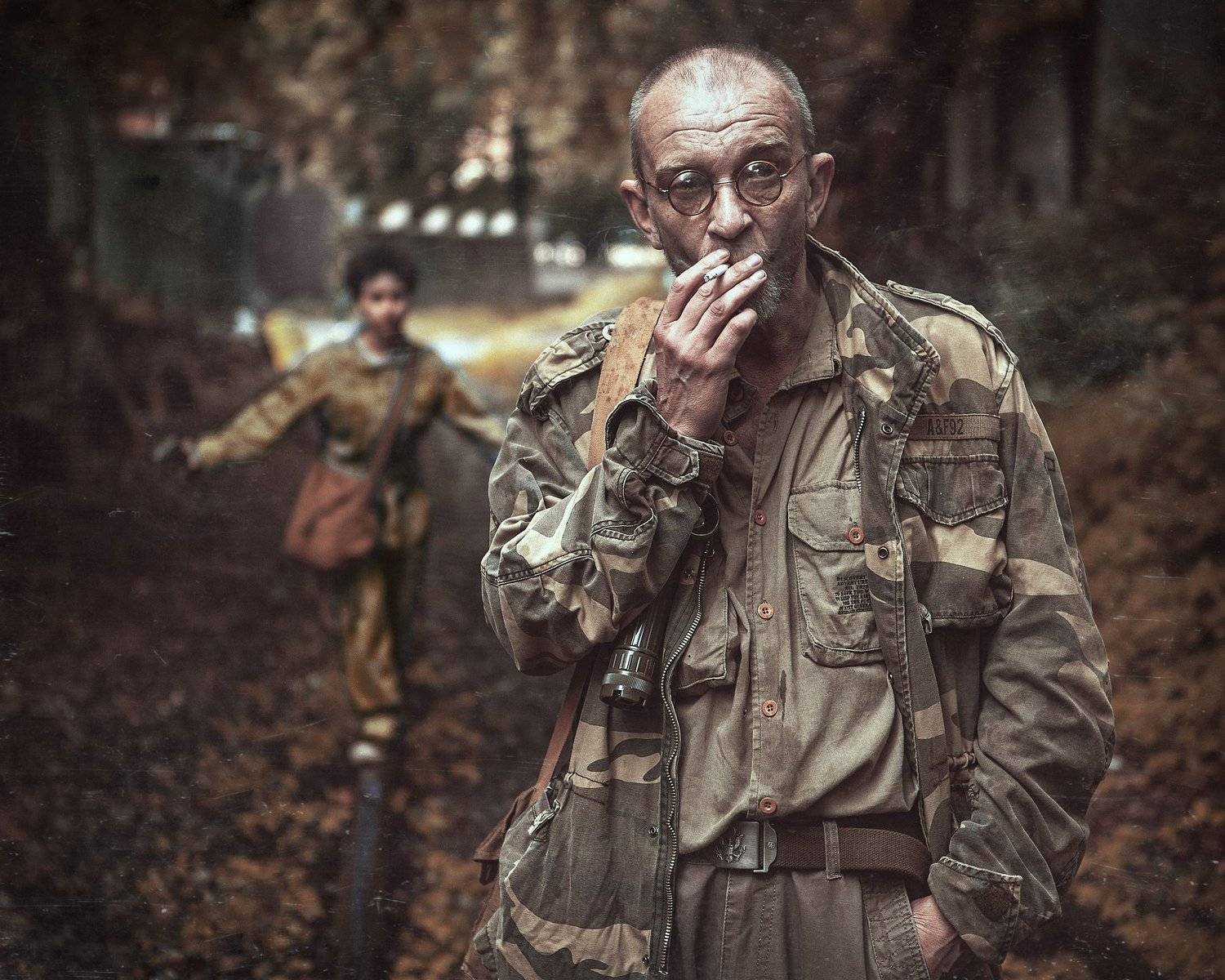 сталкер, дождь, зона, Шипов Олег