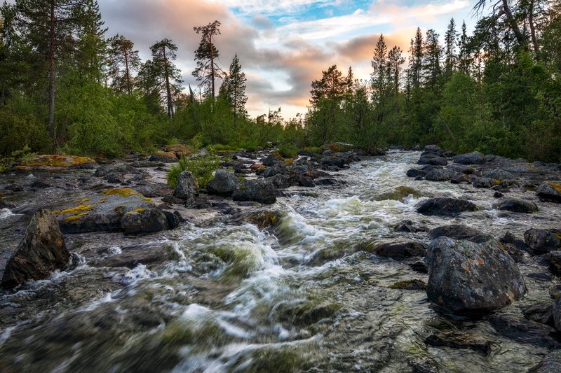Ручей-река фото превью