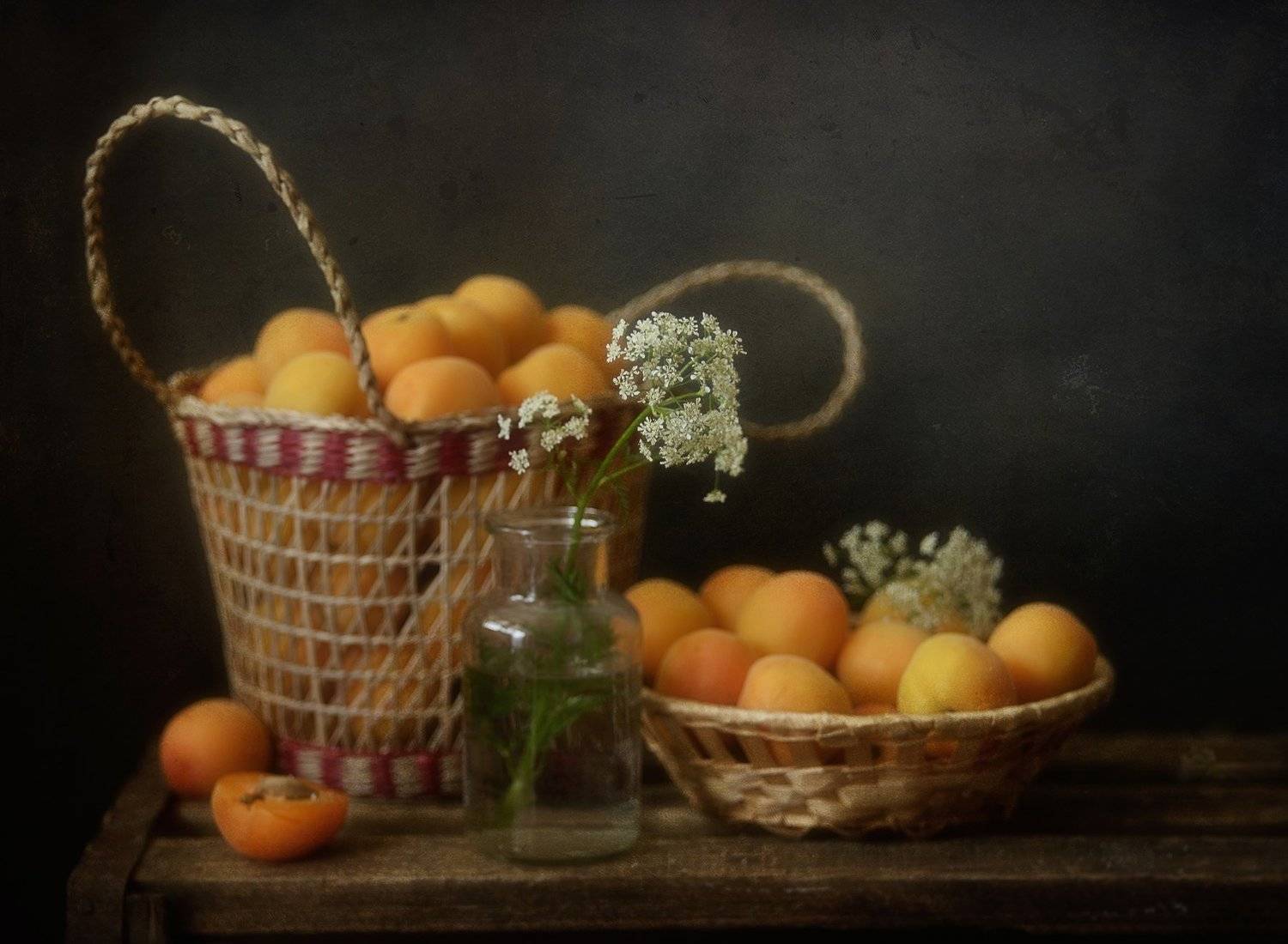 натюрморт,абрикосы, Наталия К