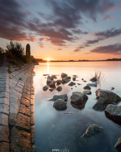 Sunrise in Oestrich Winkel
