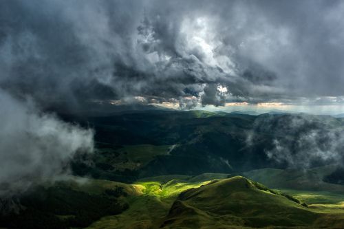 Гроза на плато Бермамыт