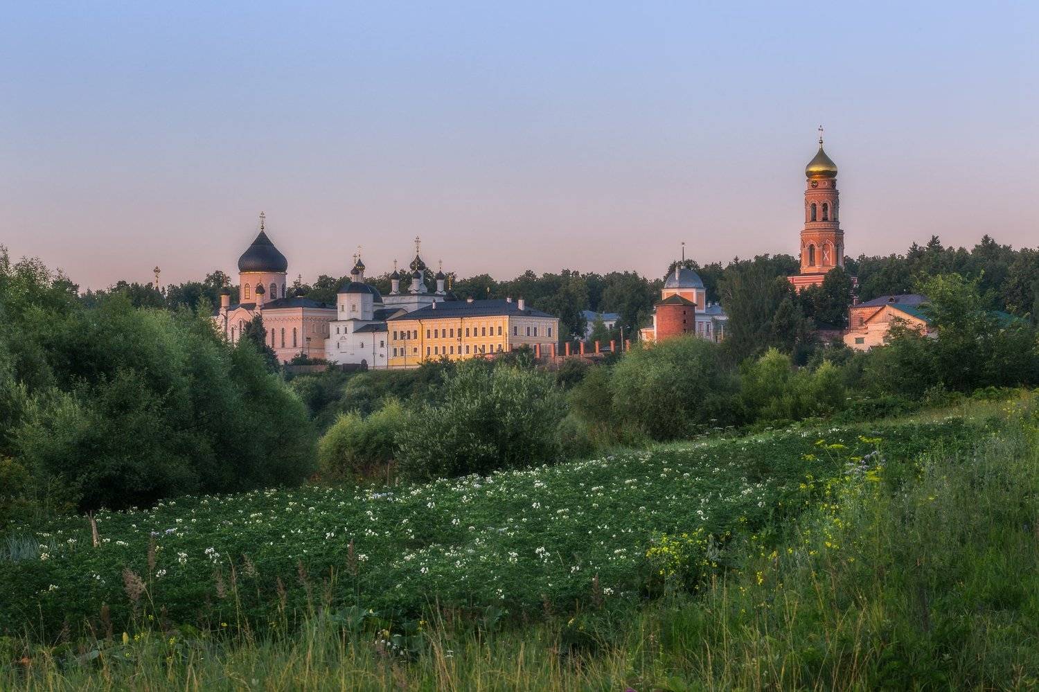 природа, пейзаж, давидова пустынь, монастыри, церковь, рассвет, Мартыненко Дмитрий