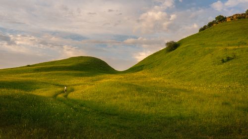 Тёплый июньский закат...