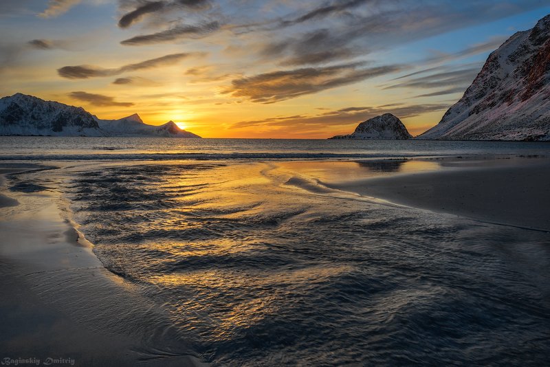 Закат фото превью