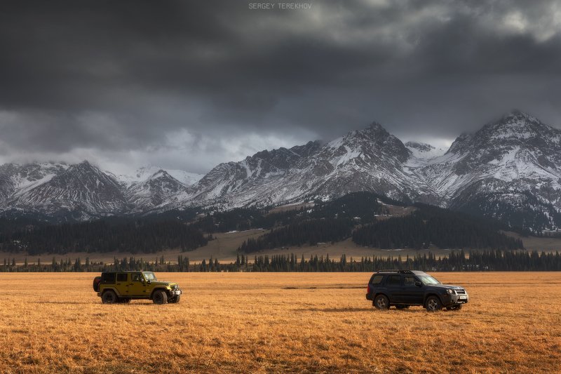 тянь-шань, казахстан, текес, фото казахстана, пейзажи казахстана, фототуры по казахстану, Долина реки Текес фото превью