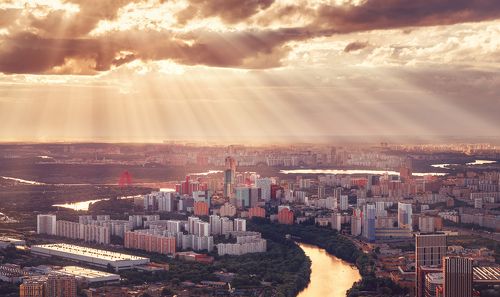 Москва с высоты 354 метра