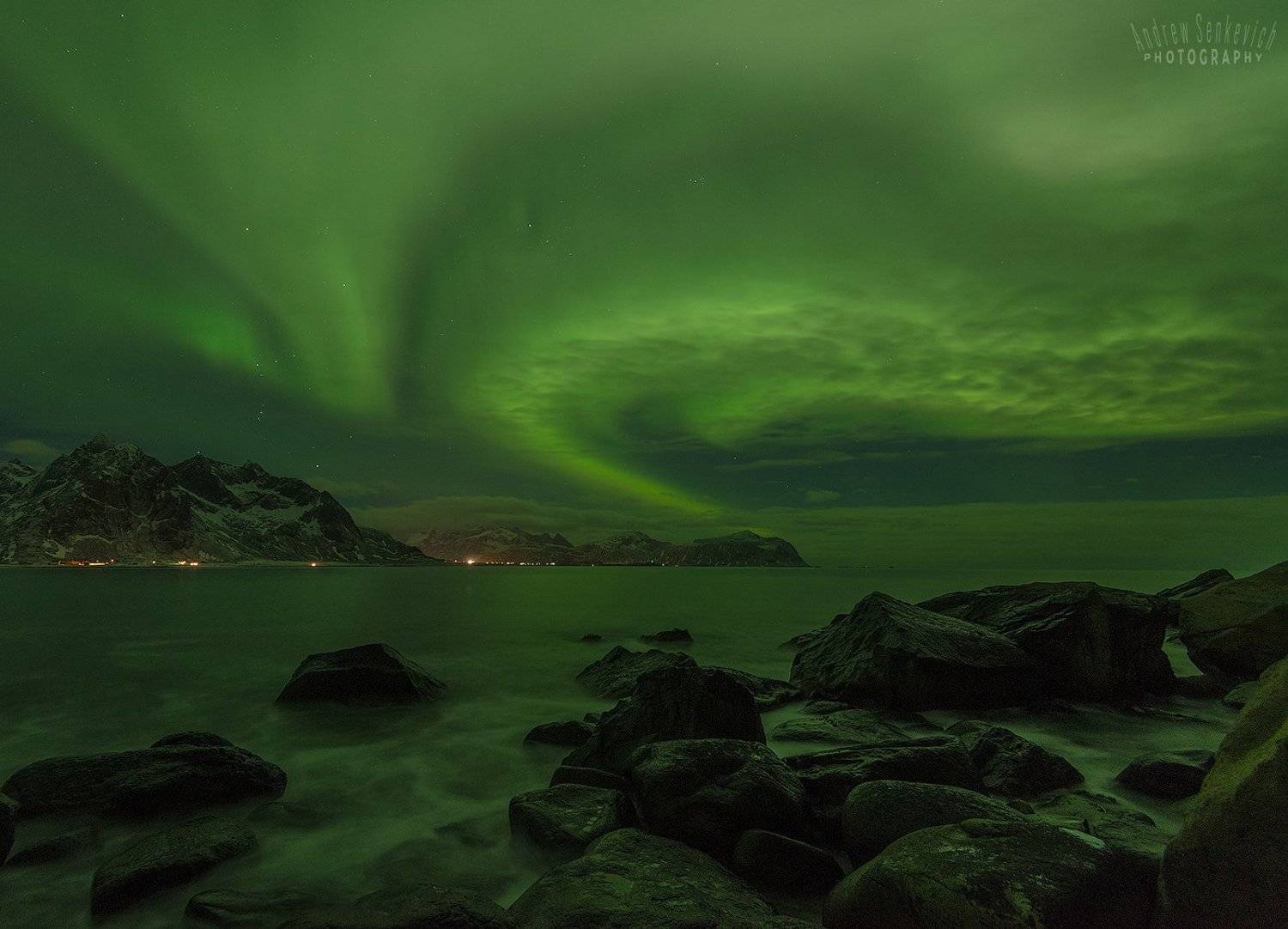 лофотены, lofotens, norway, aurora, северное сияние, Андрей Сенкевич