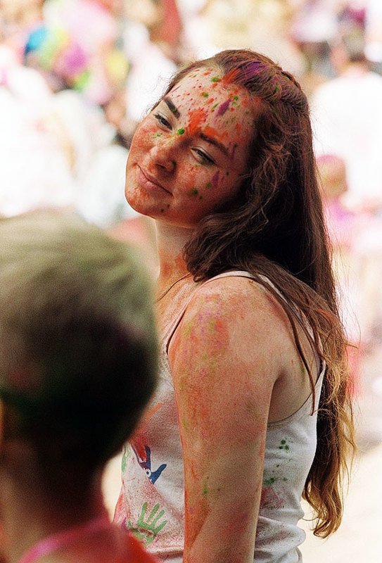 Говорят, что не важно, какого цвета девушка... фото превью